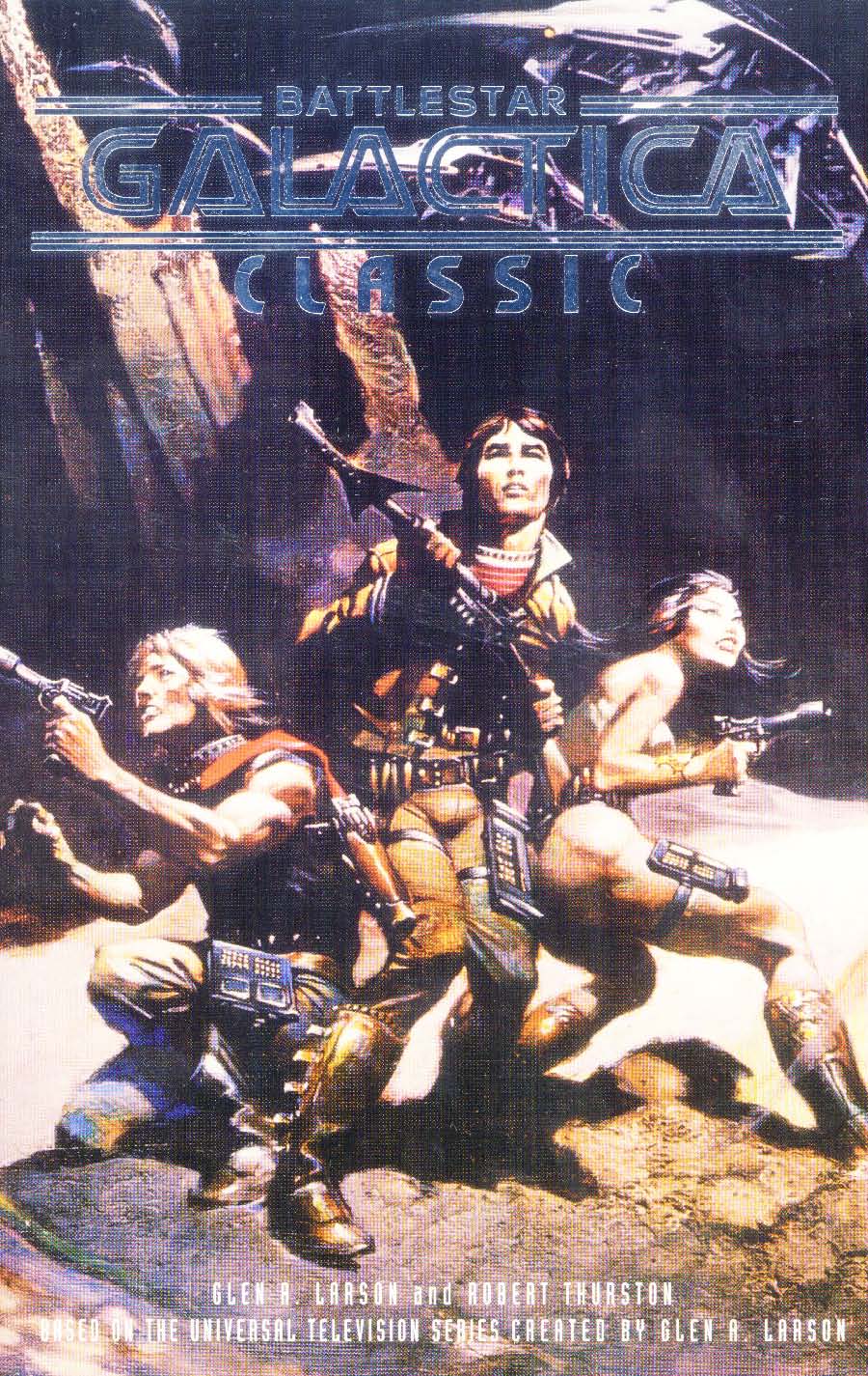 Cover of Battlestar Galactica, Classic, The Saga of Star World