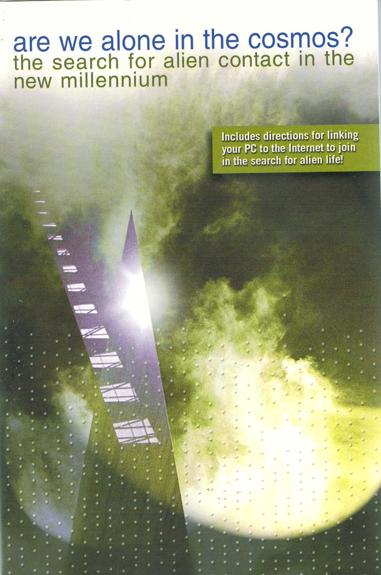 Cover of Are We Alone in the Cosmos? The Search for Alien Contact in the New Millenium
