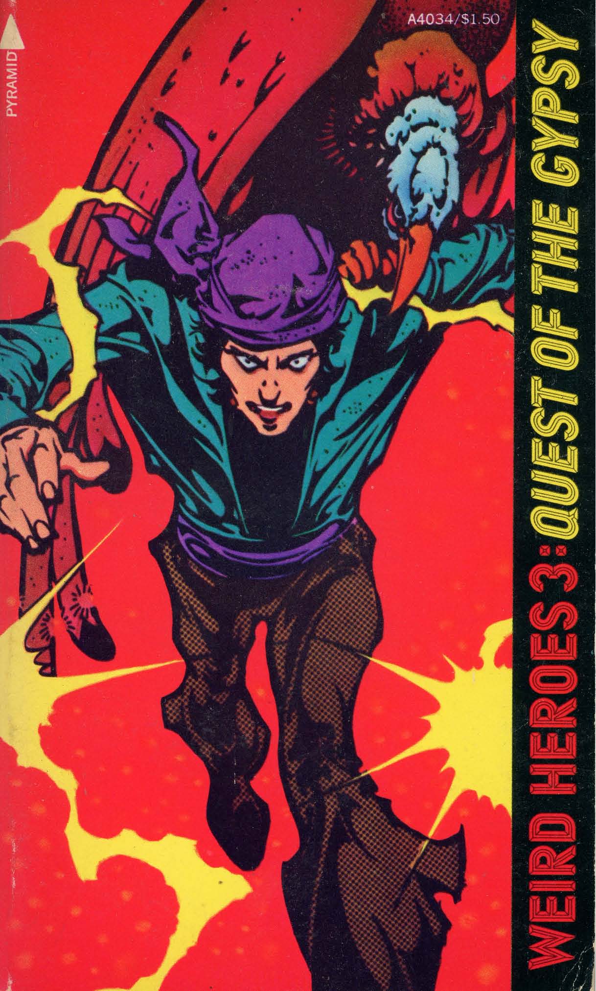 Cover of Weird Heroes #3, Quest of The Gypsy - Book 1