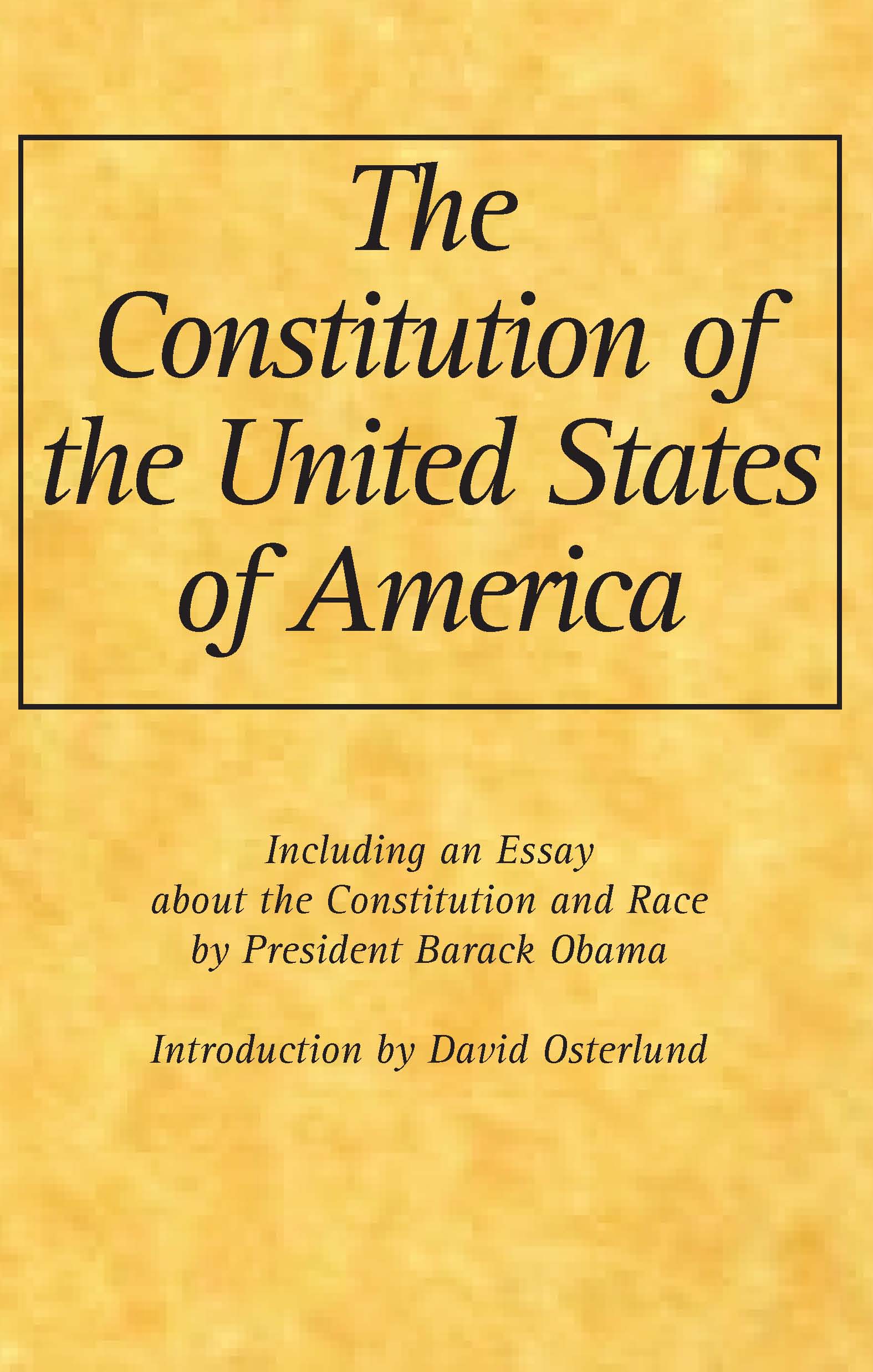 Cover of Constitution of the United States (HC)