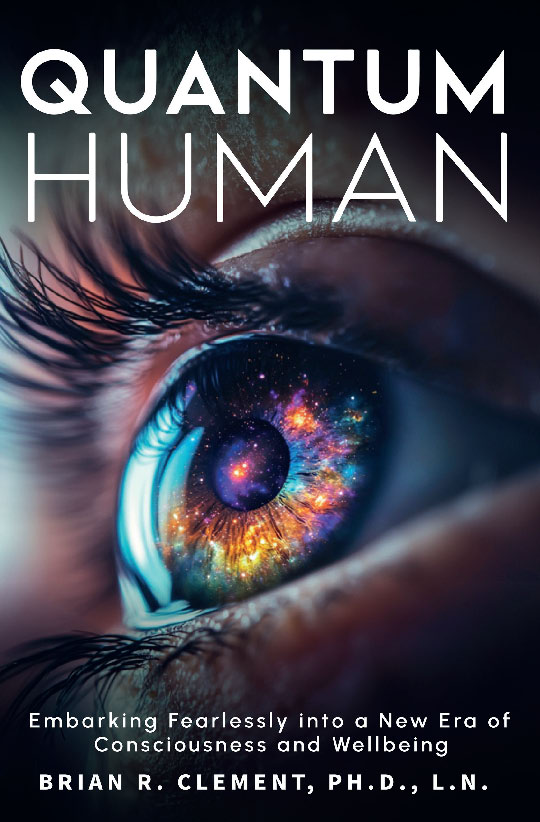 Cover of Quantum Human—Embarking Fearlessly Into A New Era Of Consciousness and Wellbeing (HC)